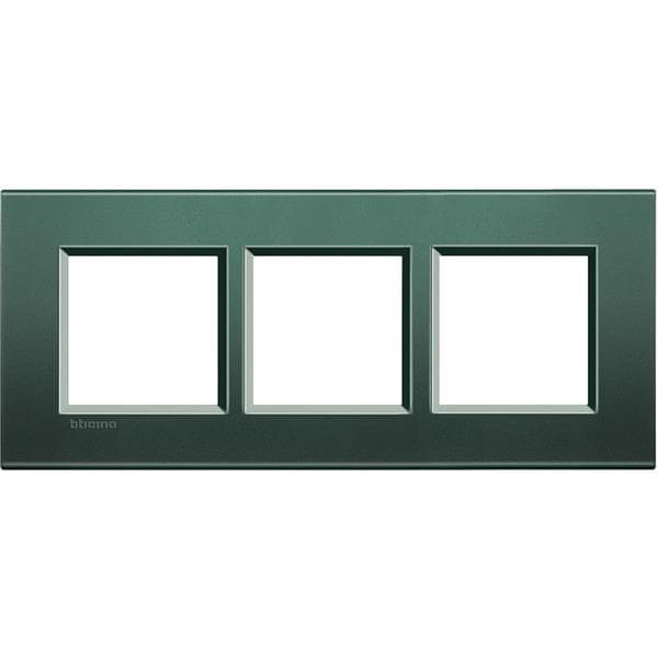 LivingLight - plaque rectangulaire 3 x 2 modules 57mm Park