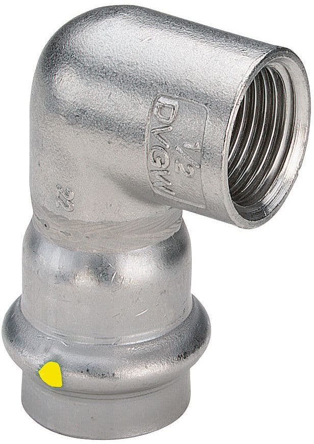 COUDE 5/4"F-35MM SANPR INOX GAZ VIEGA