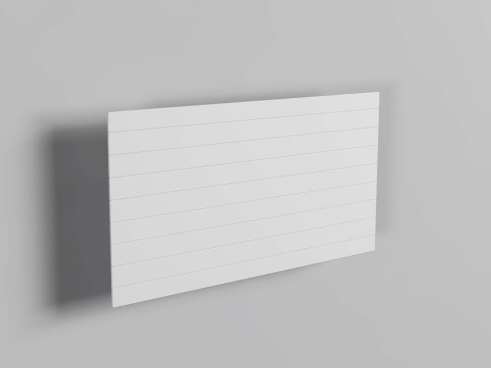 Van Marcke Line plaque frontale distance entre les lignes: 67,5mm H600xL1100mm
