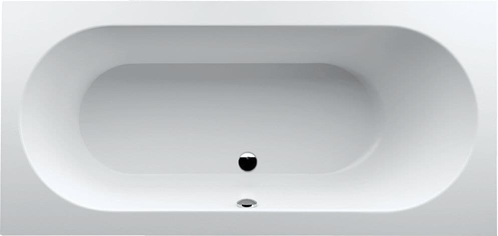 BAIN QUARYL OBERON V&B + PIEDS 190-90CM BLANC