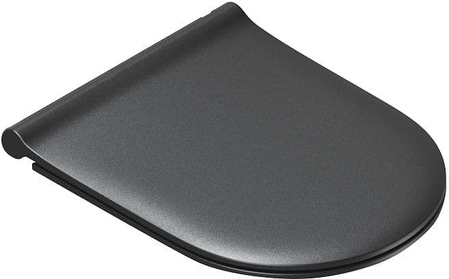 SIEGE WC SFERA/ZERO SLIM CATALANO LIFT OFF/SOFT-CLOSE ANTI-ANTIBACTERIEN NOIR MAT