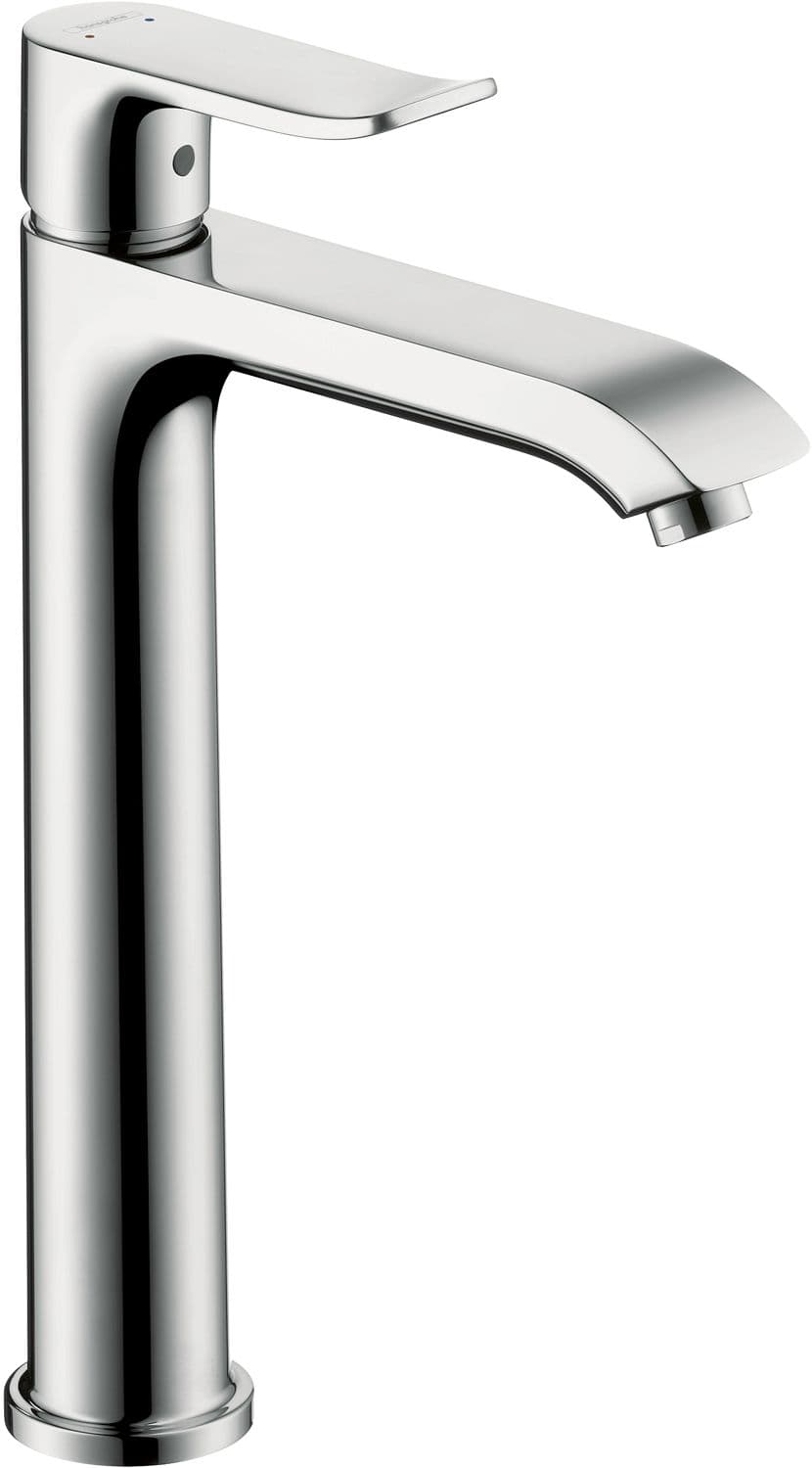 MITIGEUR LAVABO METRIS 200 HANSGROHE VIDAGE AUTOMATIQUE CHROME