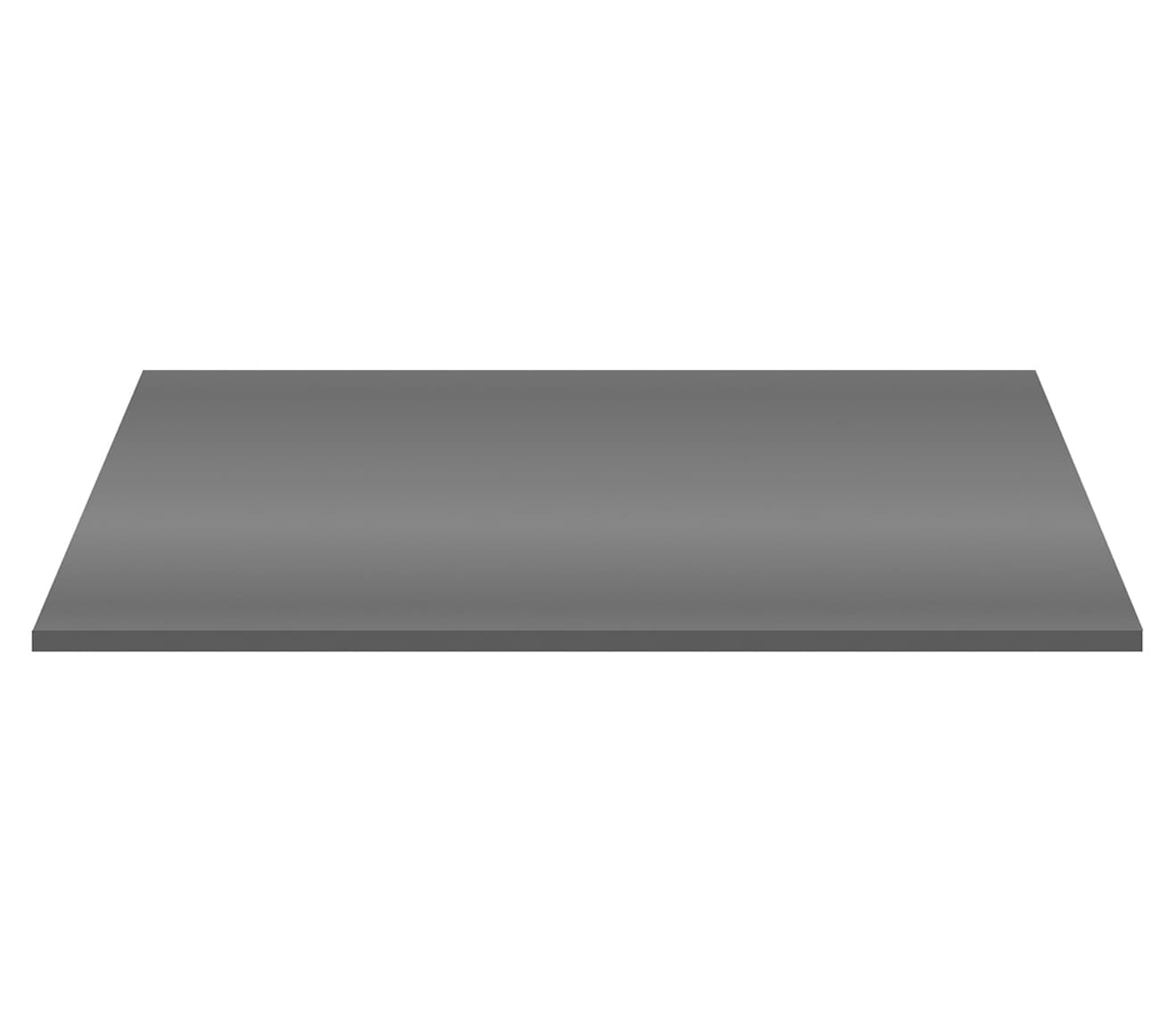 Aloni MDF Shelf (152.4x45.5x2.6 cm) - Glossy Grey