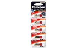 Camelion - pile alcaline - 12V / A23 - 5 pièces