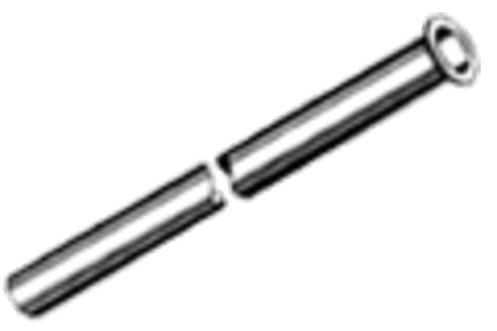 Tube d'alimentation droit D 10/12 Lo 500 mm 1/2"