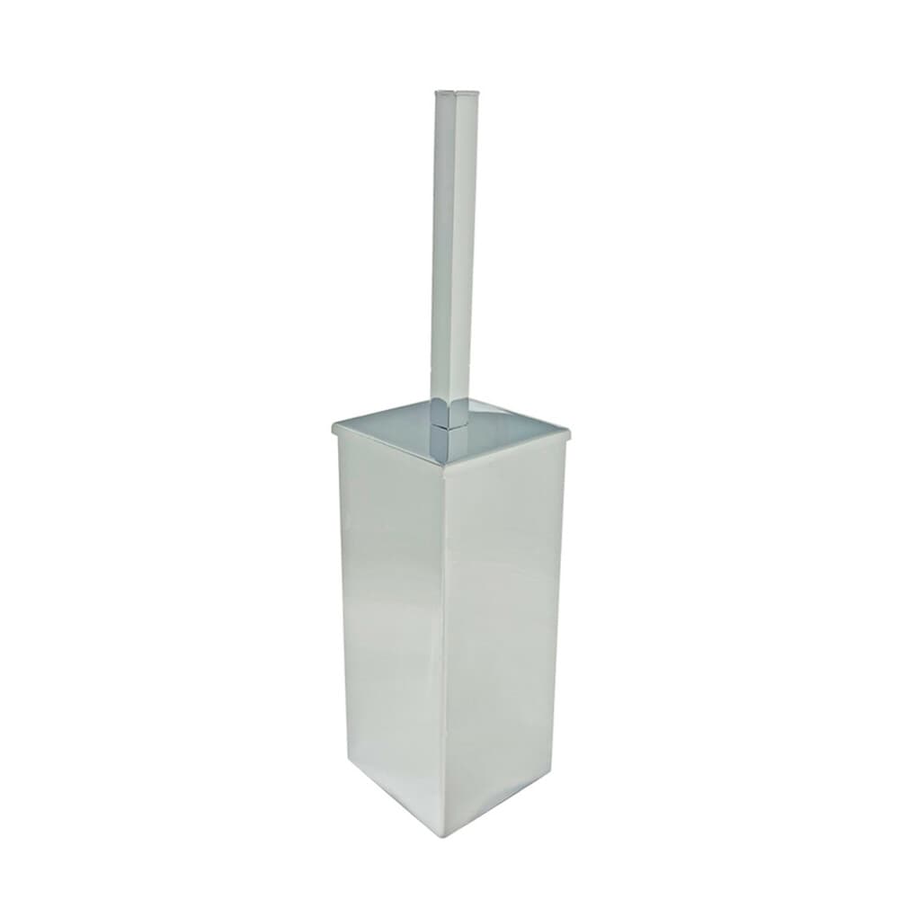 Van Marcke Nero Square porte-brosse WC mural chromé