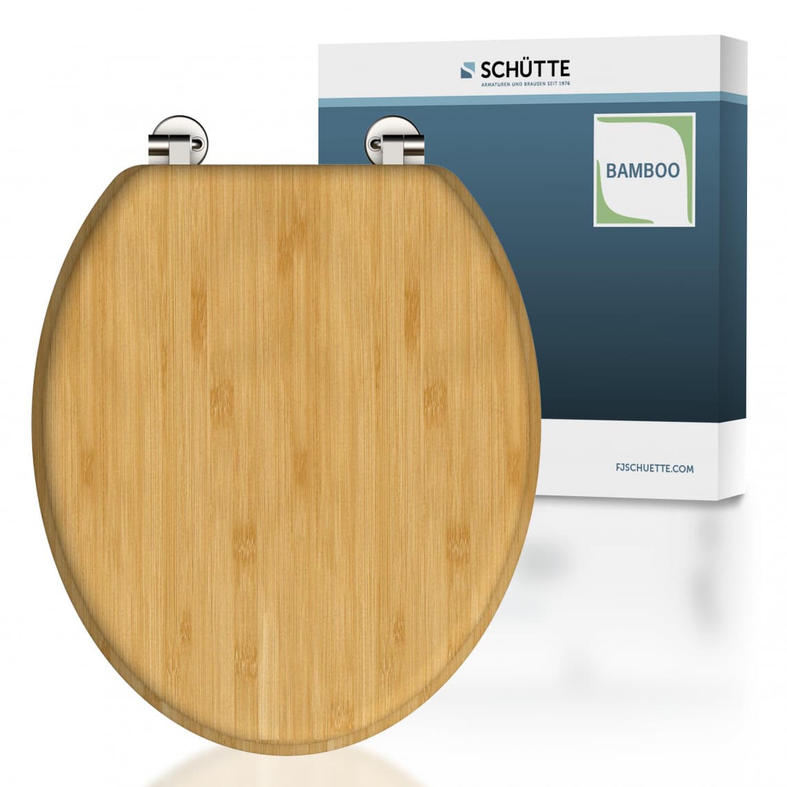 81001 abattant WC en bambou NATURAL BAMBOO