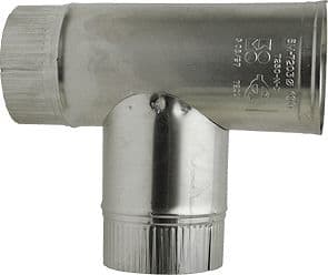 T ALUMINIUM 90°. 150MM