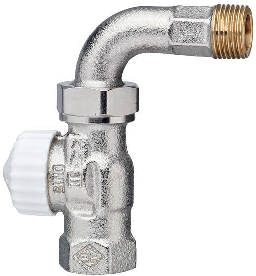 VANNE THERMOSTATIQUE +COUDE V-EXACT II HEIMEIER 1/2"