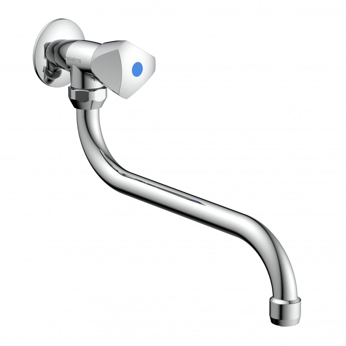 37980 CARNEO robinet eau froide mural pivotant, chromé