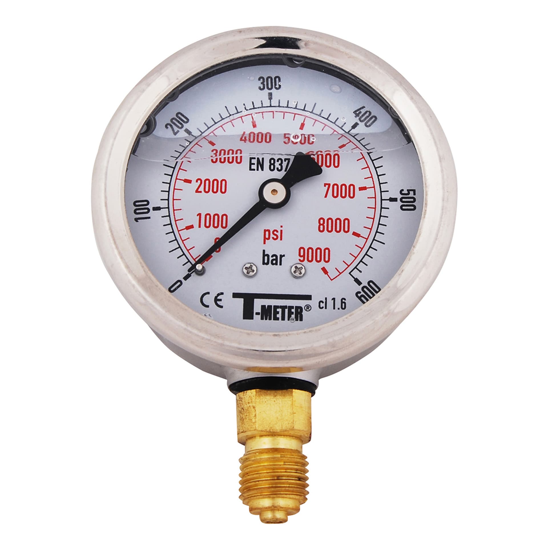 VACUUMMETRE DIAMETRE GLYCERINE 63 0 1