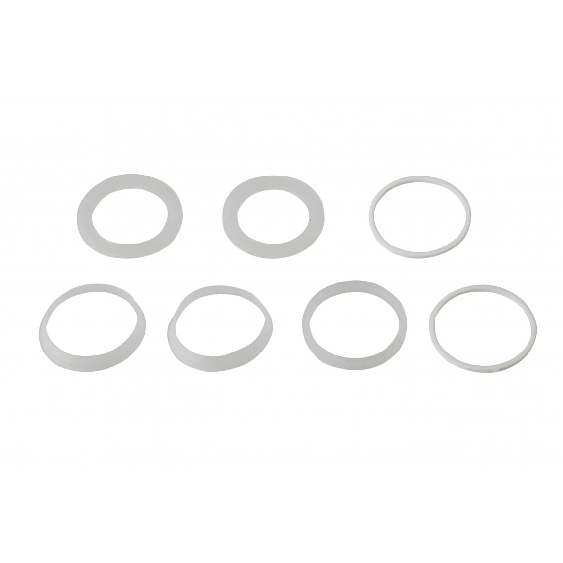 98696910 joint pour siphon assortiment, Silicone, 1 1/2" x 40 mm, pour évier (7x)
