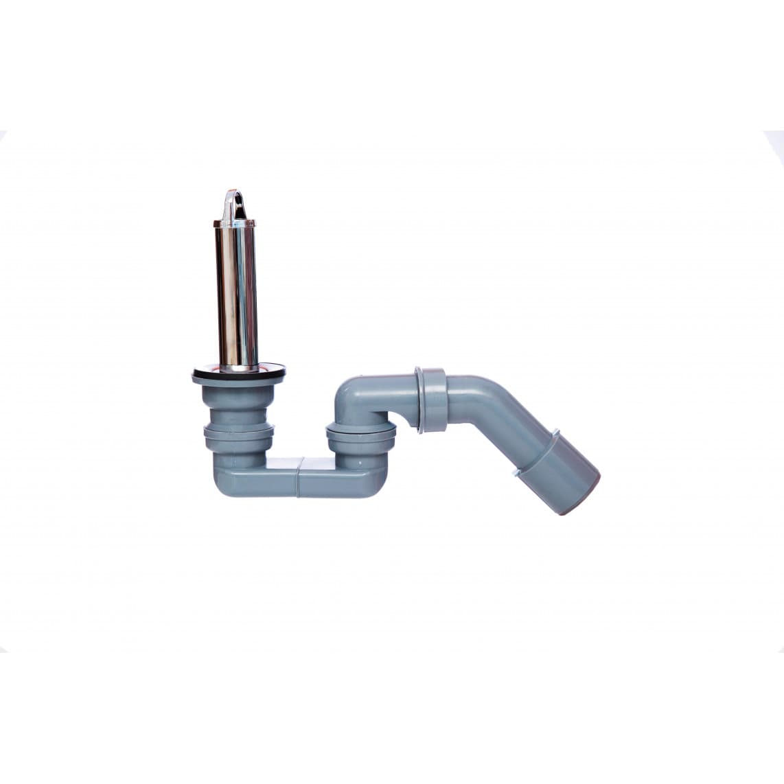 98809149 ECO-SAVE KS Vanne de colonne montante, Gris, 1 1/2" x 40/50 mm, avec siphon