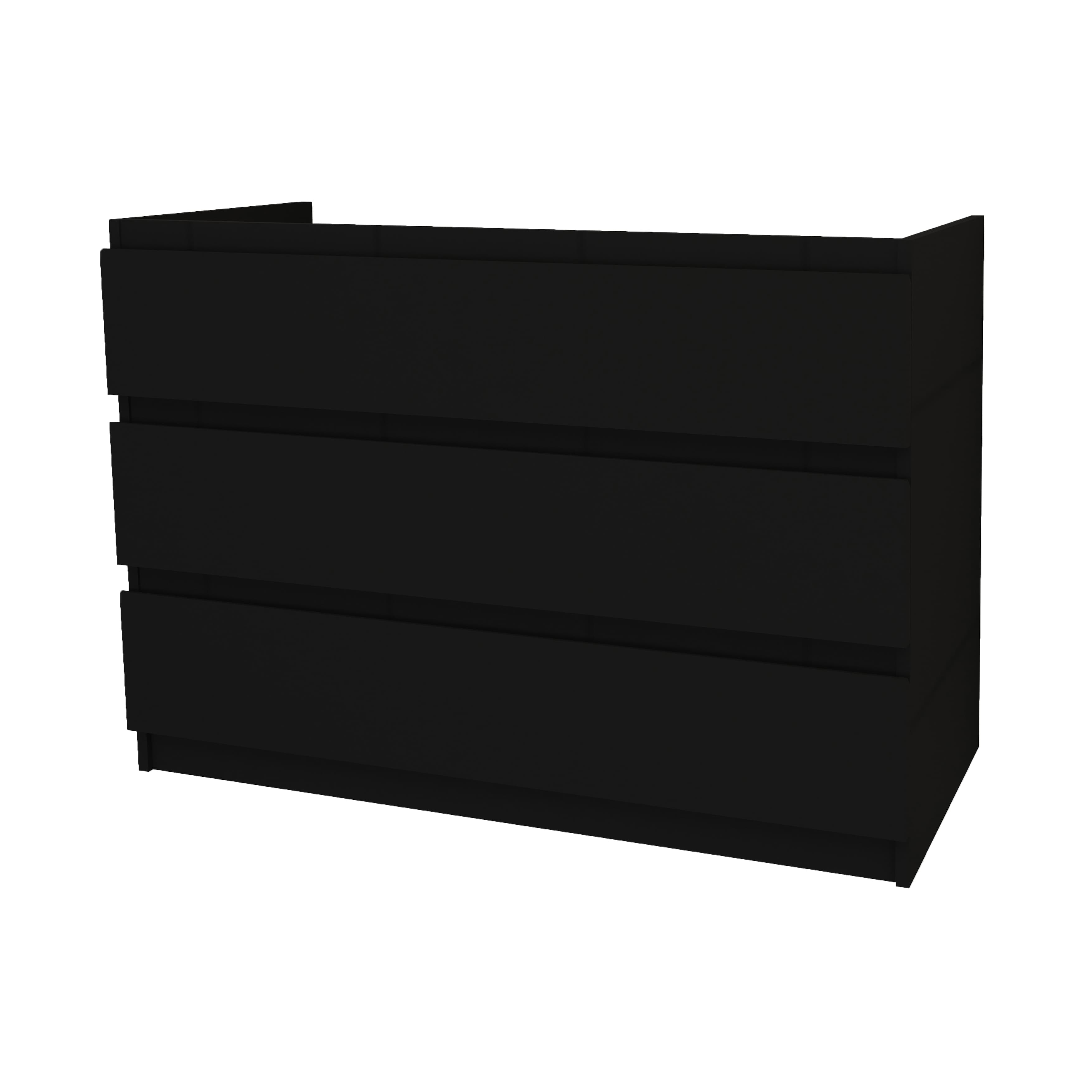 Jupiter meuble sous-plan (120CM) - Noir