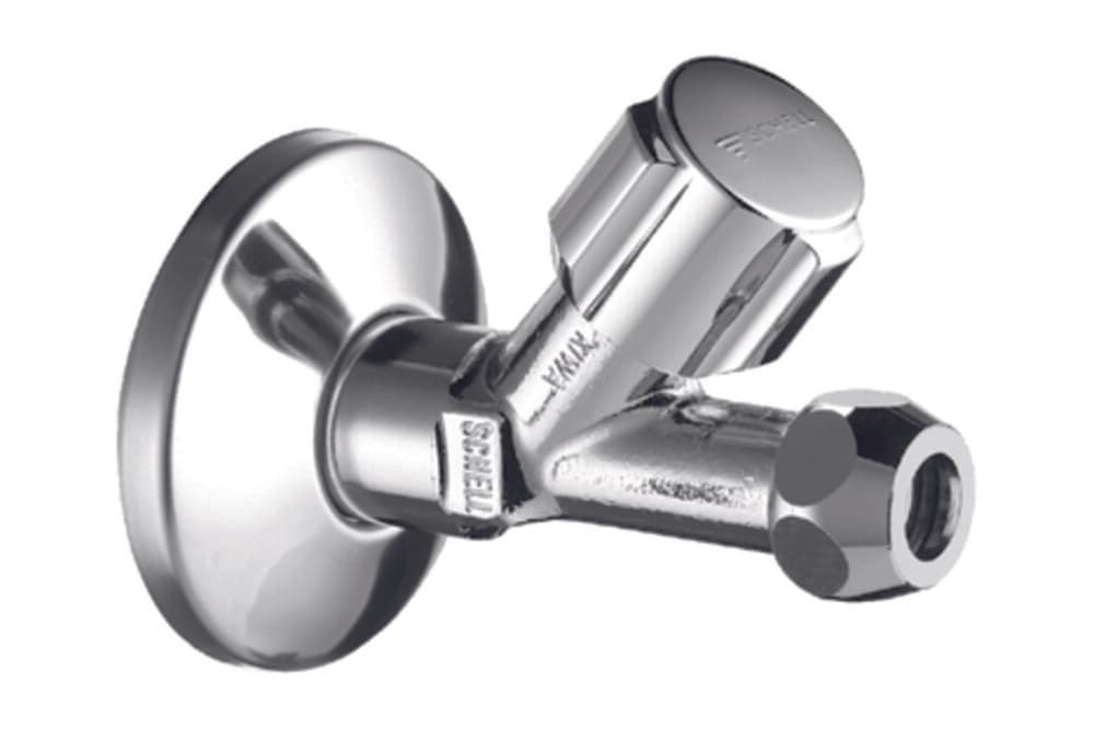 Schell robinet d'équerre à siège incliné 1/2"