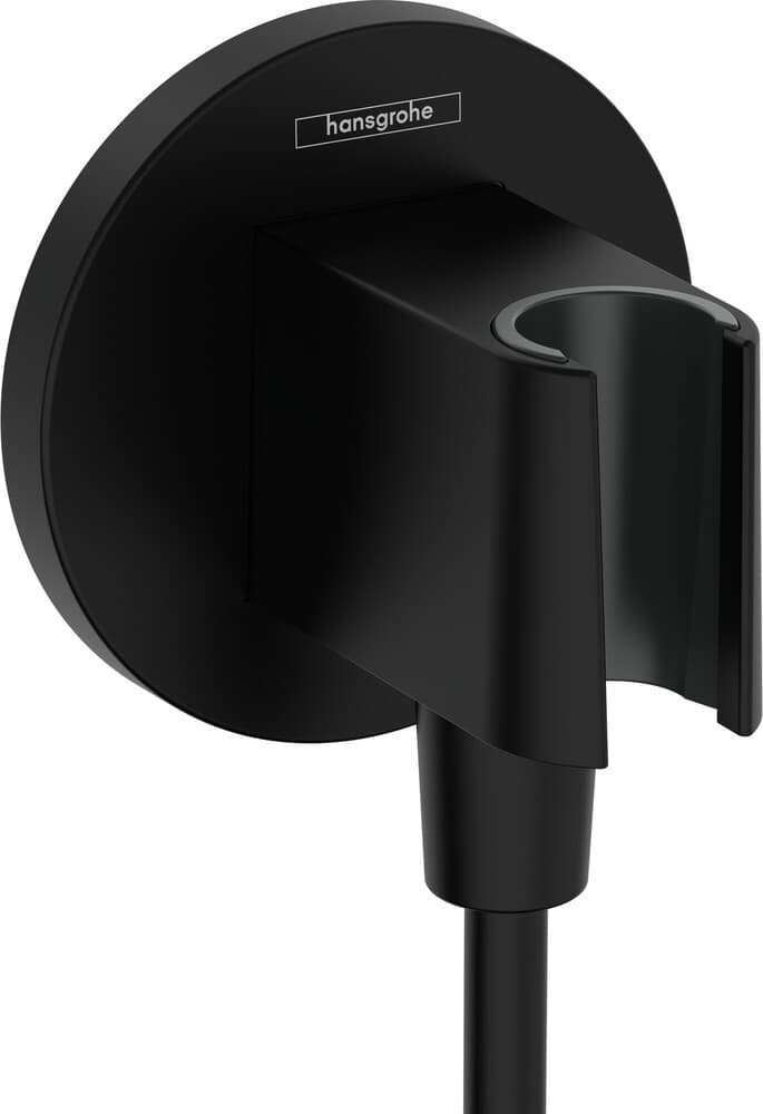 Hansgrohe FixFit Porter S handdouchehouder mat zwart