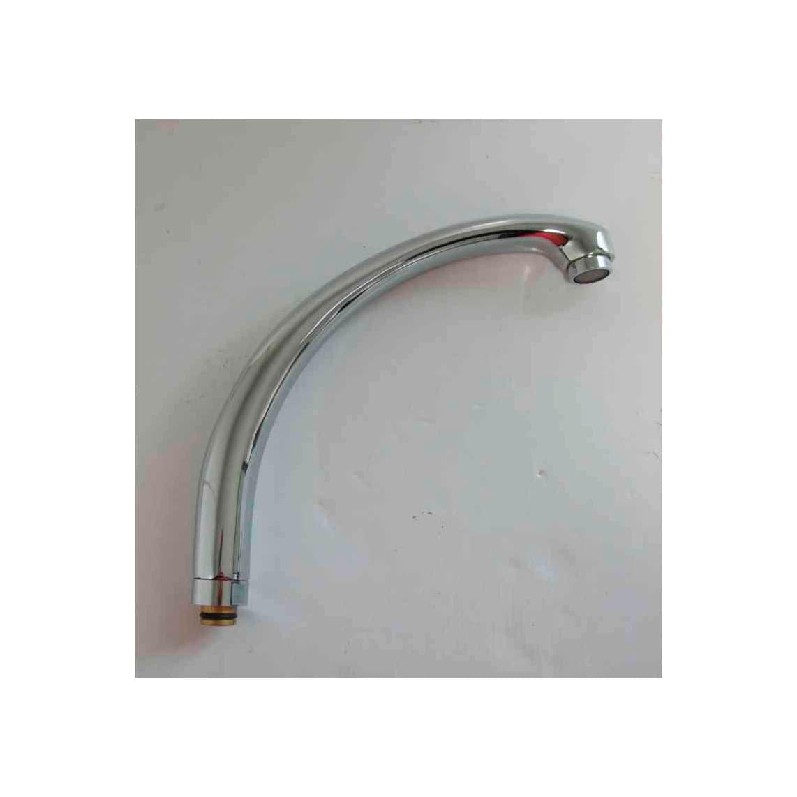 04753 Bec pivotant, courbé, incl. buse mélangeuse M24x1 AG, ​​​​projection 220 mm