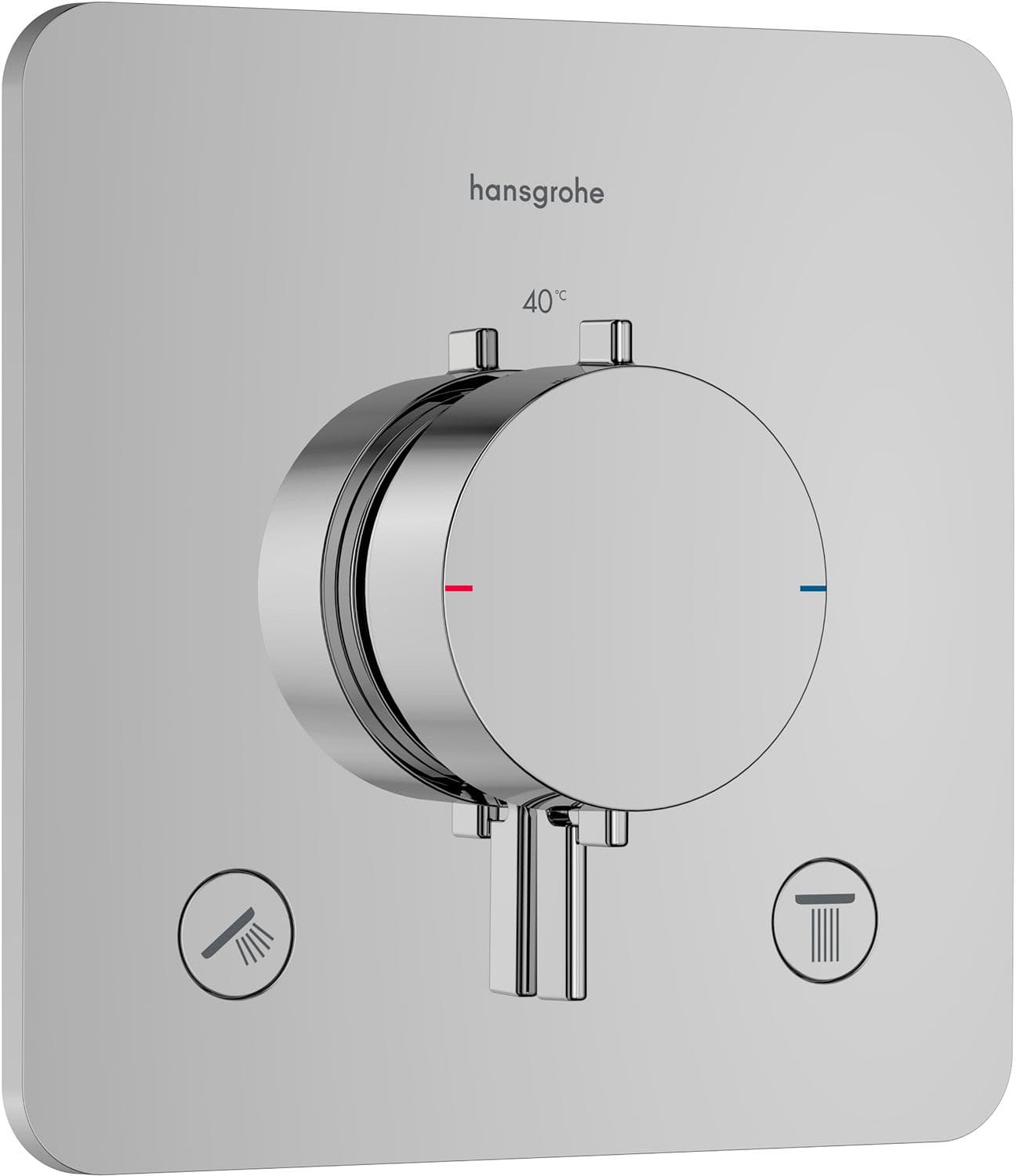 SET DE FINITION THERMOSTAT+2 ROBINET ECOSTAT COMFORT Q CHROME