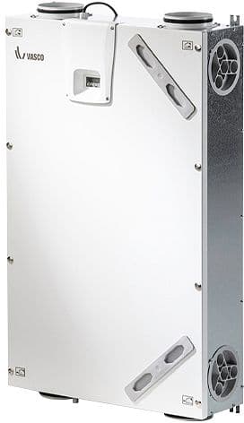 UNITE DE VENTILATION D150 COMPACT VASCO A RECUPERATION DE CHALEUR CLASSE ERP B