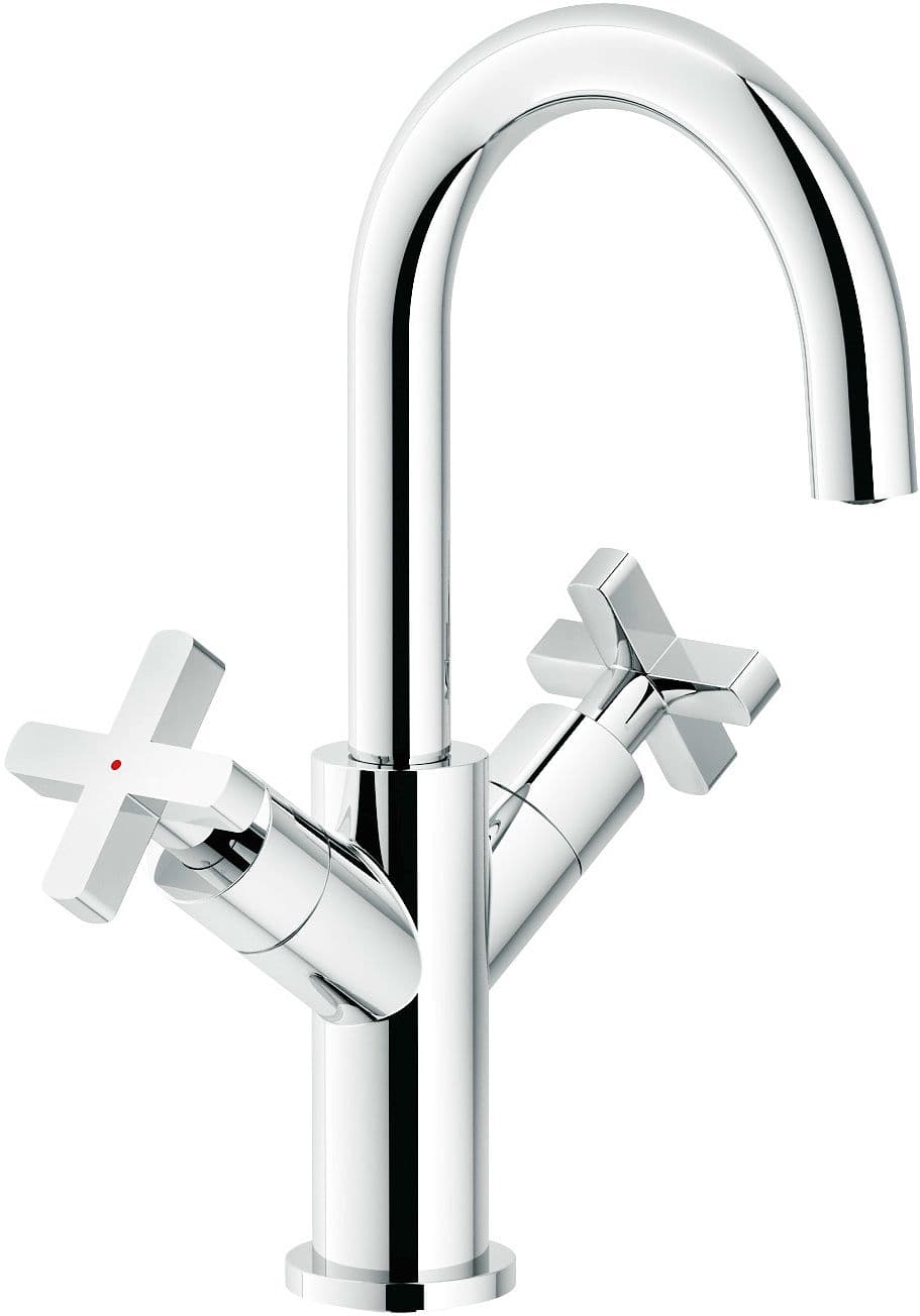 MELANGEUR LAVABO LIRA NOBILI SAILLE 130CM CLIC-CLAC CHROME