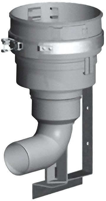 COUDE DE RACCORDEMENT PP POUR MULTIFLEX CLV 100-60MM