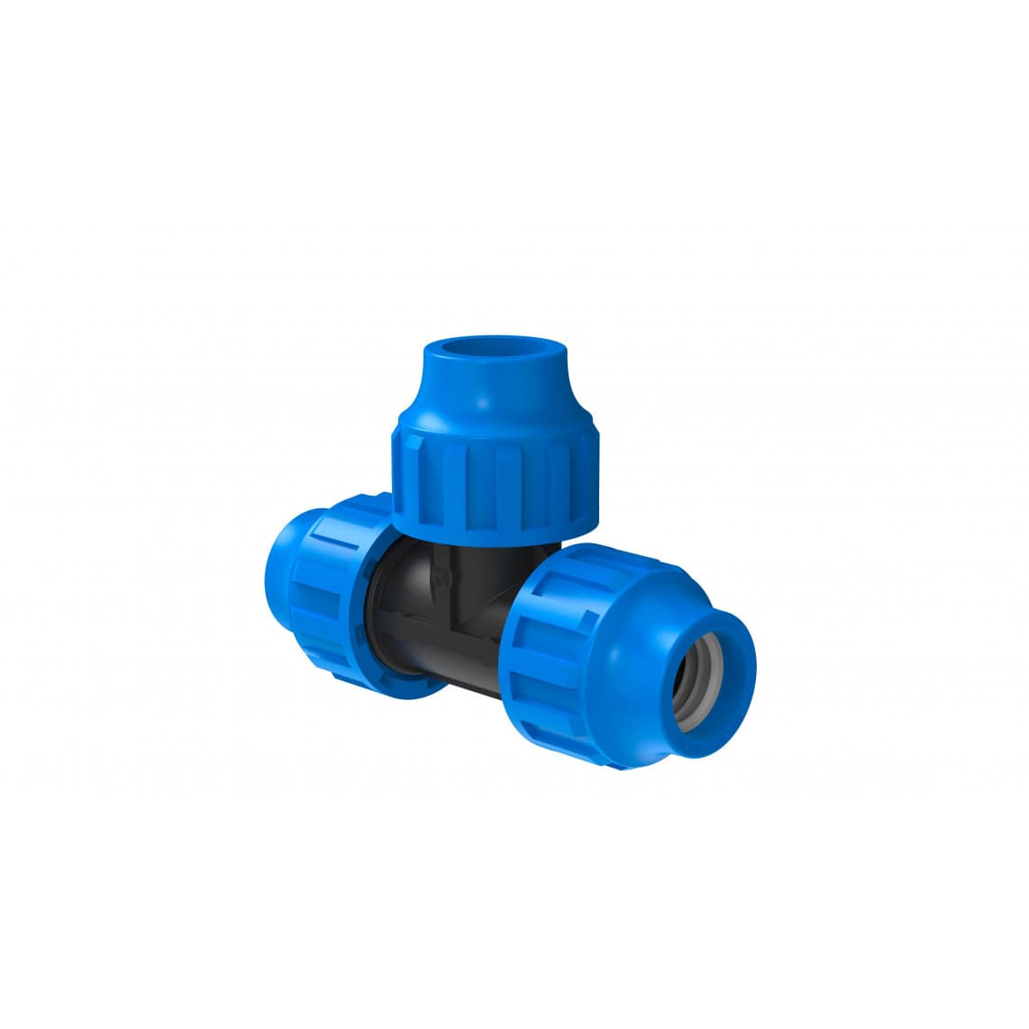 984844117 PP pièce en T, 20 mm, raccord à serrer pour PEHD/socarex