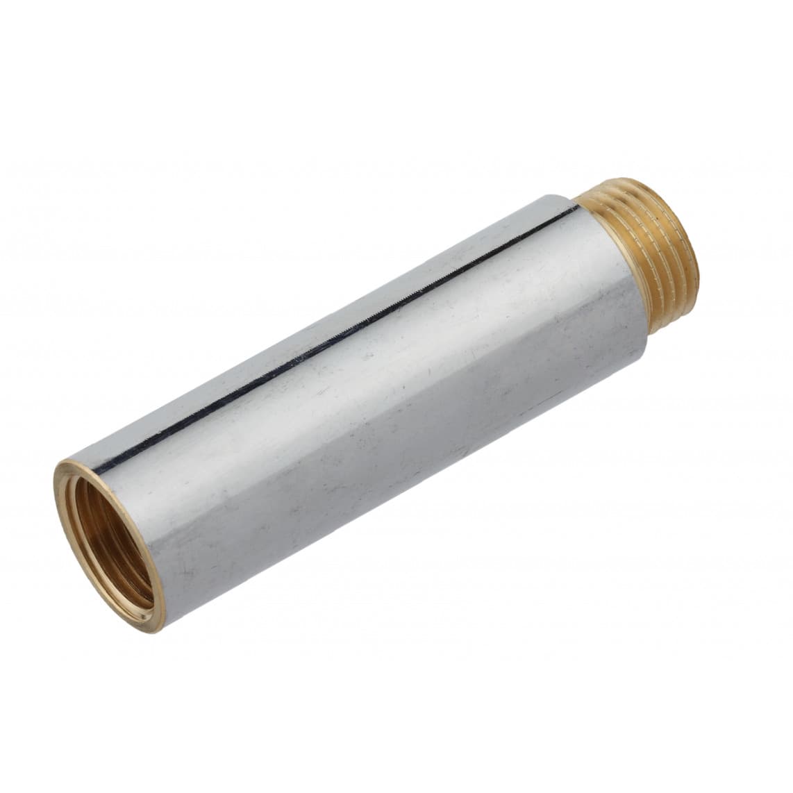 989316655 LT extension de robinet, chromé, 1/2" x 80 mm