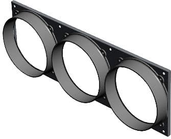 PLÉNUM D'ALIMENTATION VENTILO ENCASTRABLE AQUAREA PFSN25 PANASONIC 3X160MM
