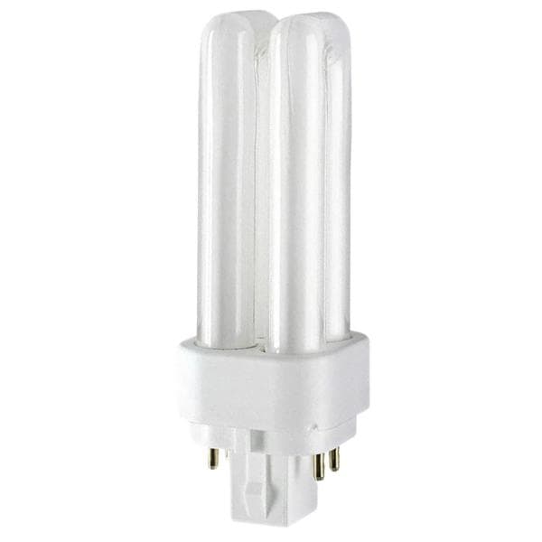 Patron lampe Dulux DE 26W 3000K 1750lm avec socle G24q3 à 4 broches 162 x 26mm direct 230Vac