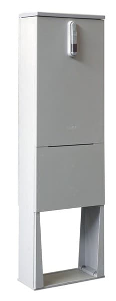 Armoire de trottoir 725 x 410 x 330mm porte lisse