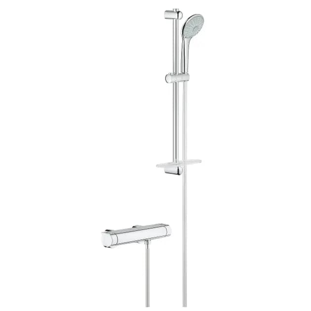 Thermostaat douche 2000+DOUCHESET Euphoria 110 Massage 60CM FG CHROOM