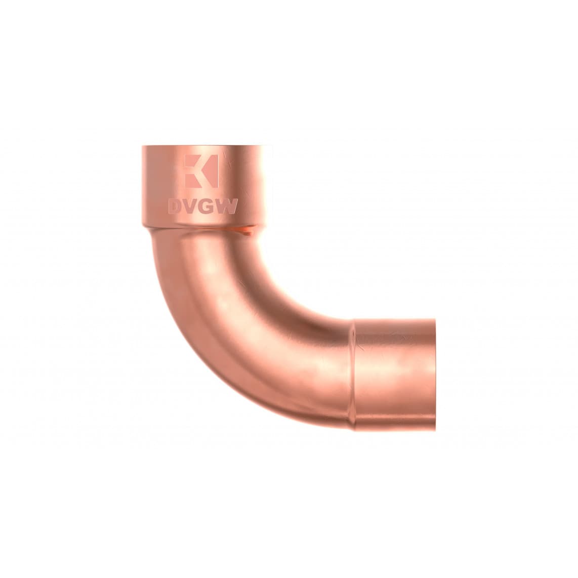 989026055 CU arc 90°, vierge, 28 mm, 1 manchon, (5001a)