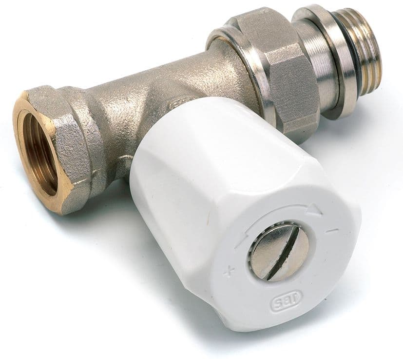 VANNE RADIATEUR COMAP DOUBLE REGLABLE DROIT 3/8"-M28