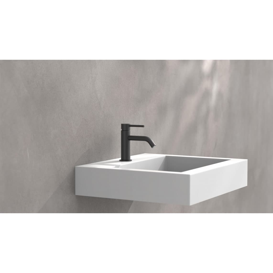 37965 ARAGON Cold water tap, black matt