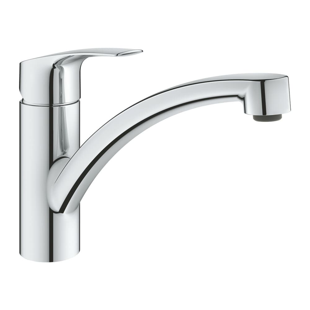 Grohe Eurosmart mitigeur évier monotrou bec bas SilkMove ES bec mobile chromé