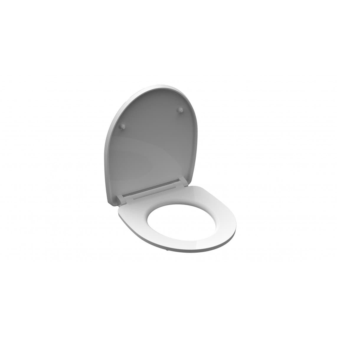 82582 Duroplast HG Toilet seat WATER LILY, with soft close and quick release