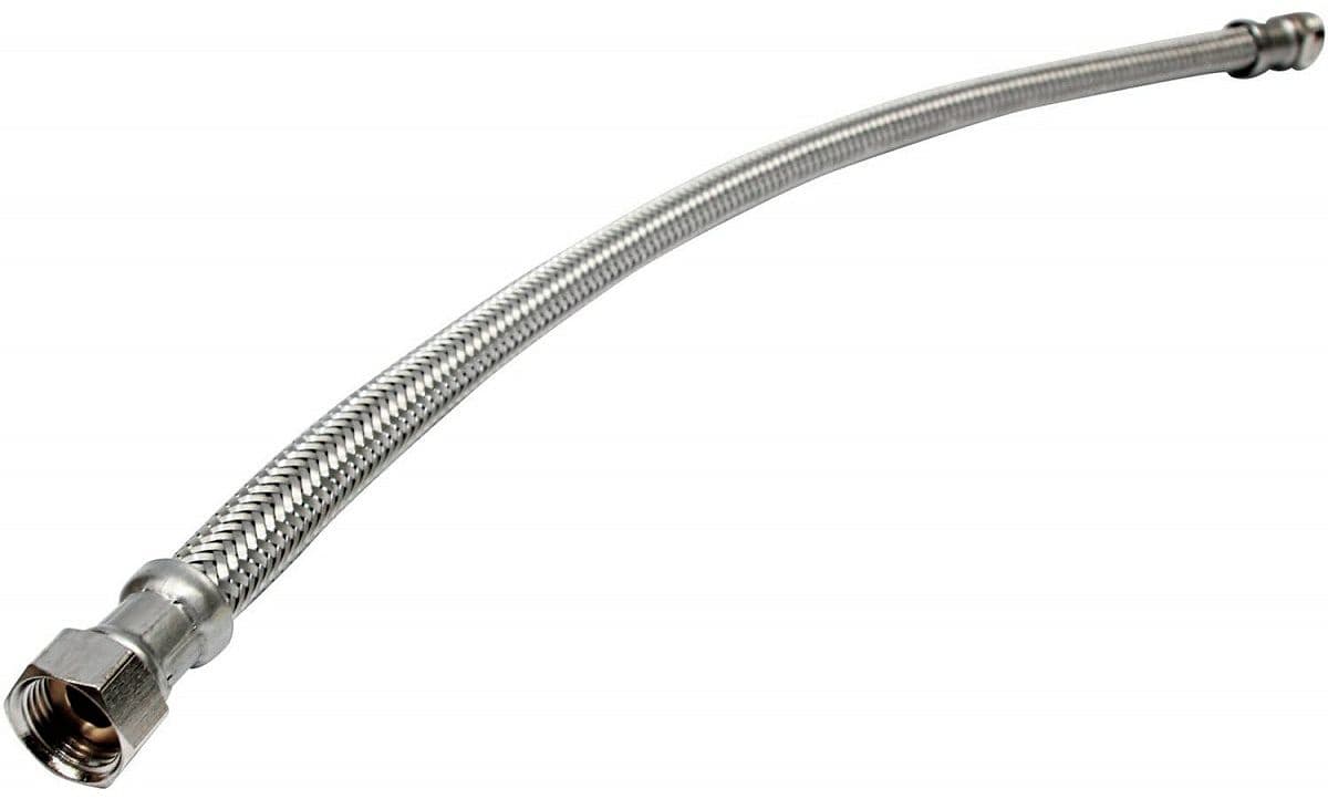 FLEXIBLE INOX 20 BI10-3/8"F-10MM COMPR. 30CM