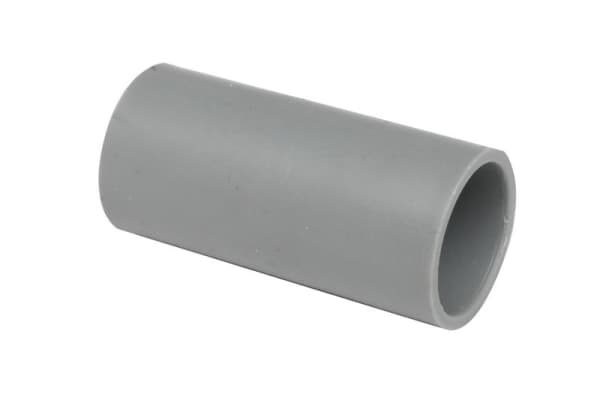 Manchon 16mm pour tube rigide en PVC - Gris fonçé Ral 7037