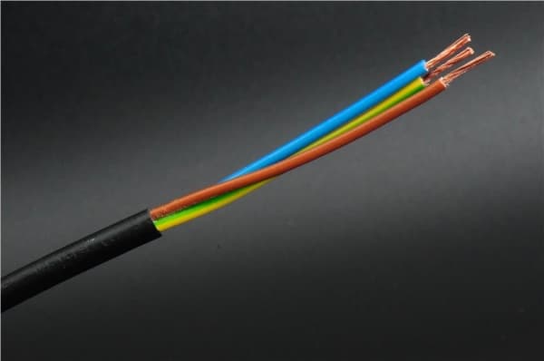 Vtlb 3 G 0.75 Noir (H03VV-F) en rouleau de 100m