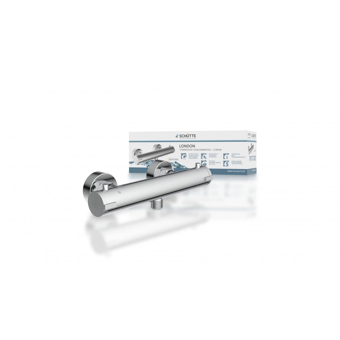 52465 LONDON Mitigeur thermostatique de douche, chromé