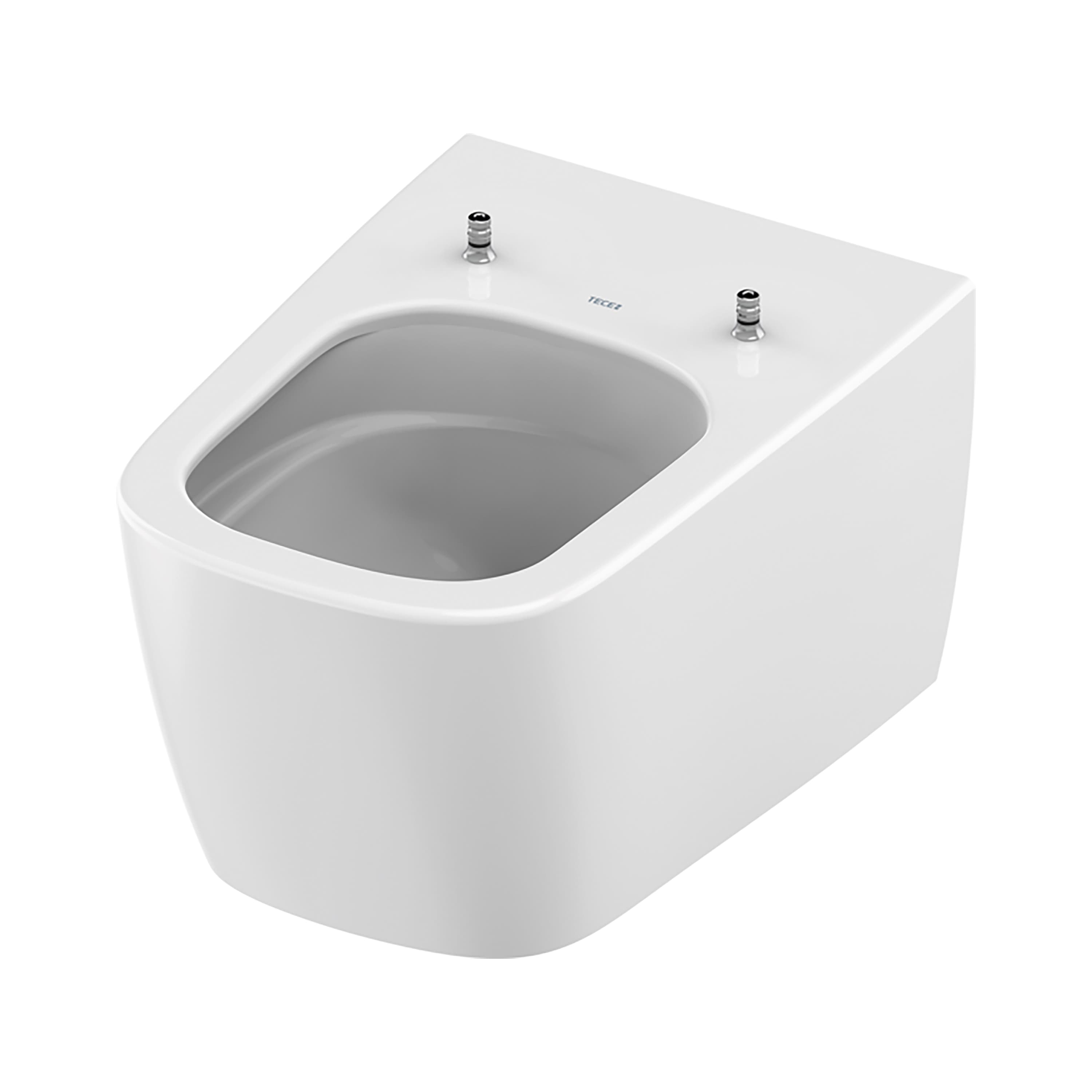 TECENEO TOILET SUSPENDU - 54 CM - BLANC BRILLANT