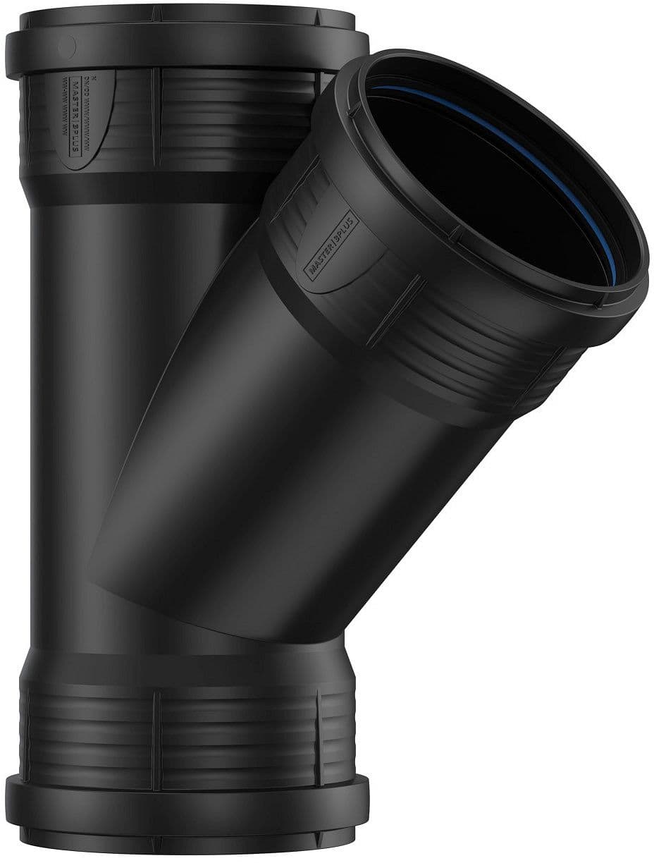 T PP 45°.FFF 110-110MM NOIR