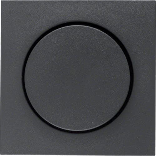 Enjoliveur pour variateur rotatif Berker S.1 IP44, Anthracite, mat