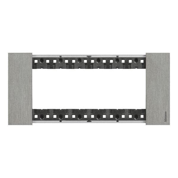 LNow plaque 6 modules Acier pour support référence K4706