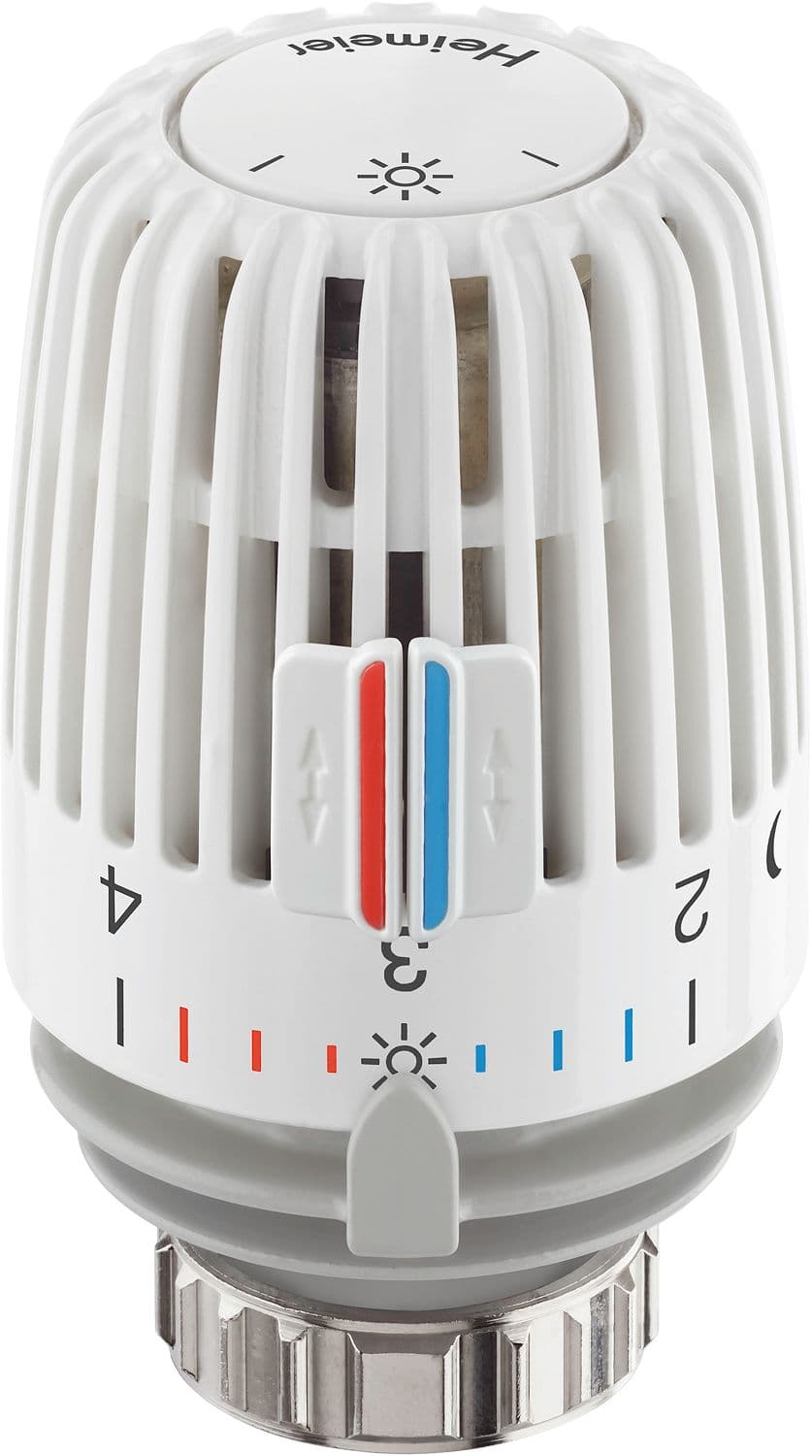 TETE THERMOSTATIQUE +POSITION 0 K HEIMEIER BLANC