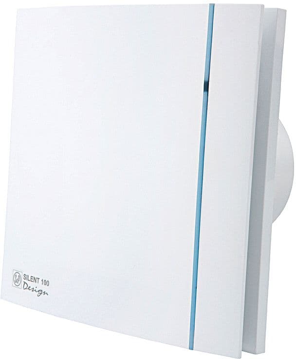 VENTILATEUR POUR SALLE DE BAINS + TIMER SILENT-100 CRZ DESIGN S<(>&<)>P