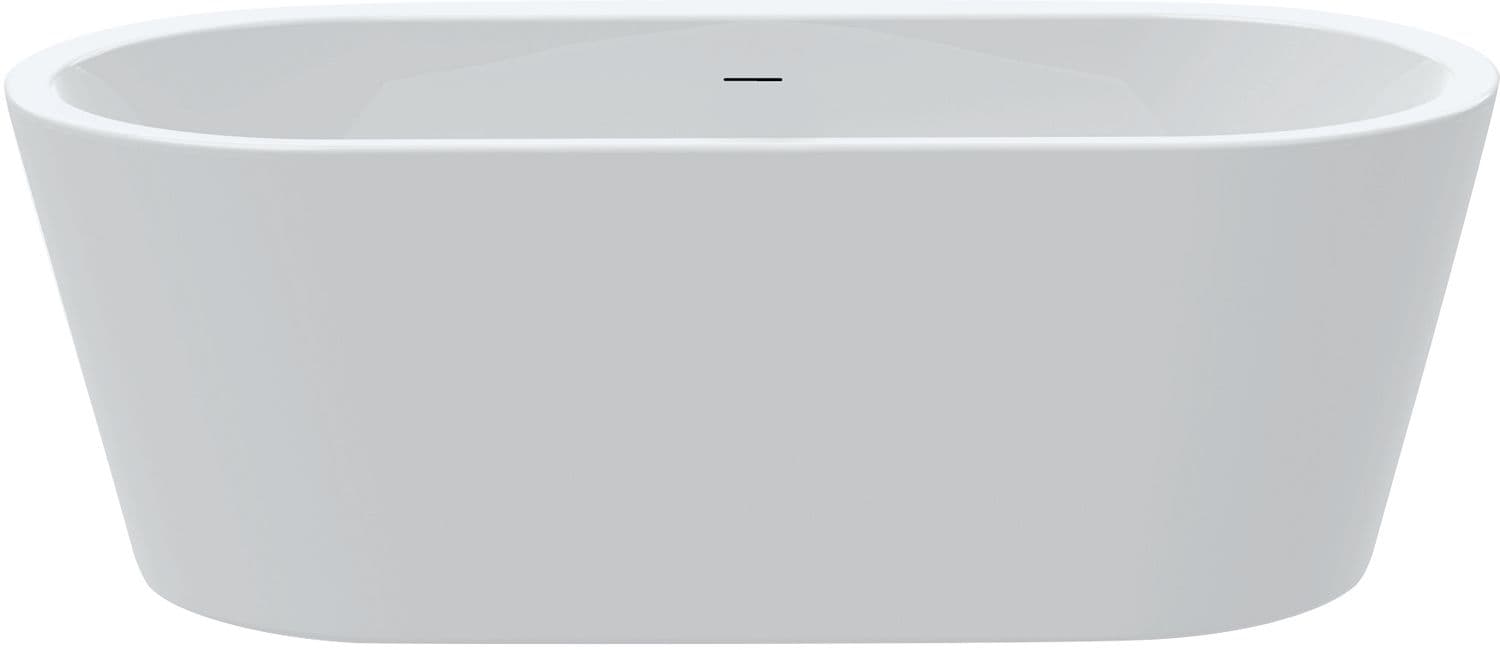 BAIGNOIRE LIBRE ZEN ACRYL 170-80 BLANC+ VIDAGE BLANC