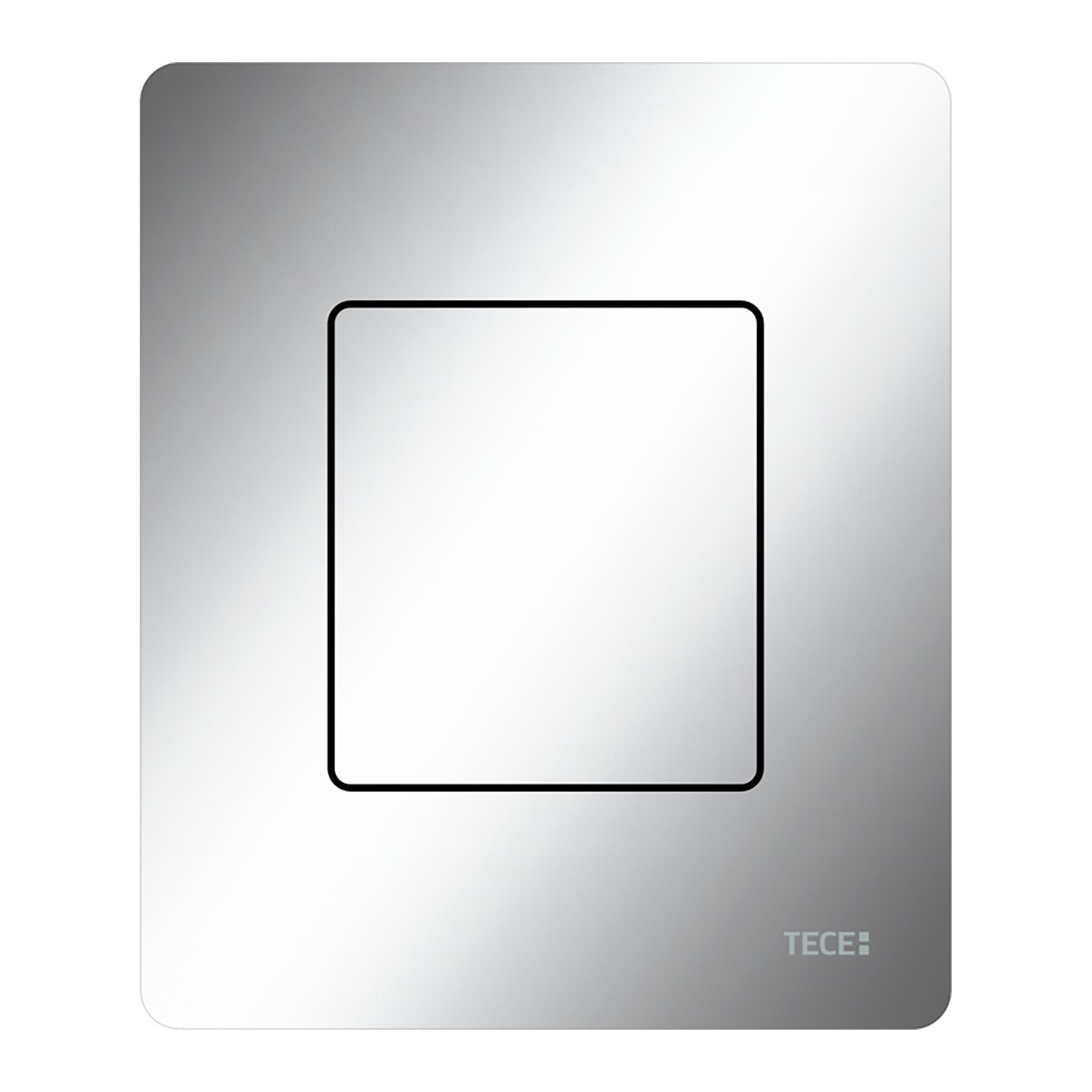 TECESOLID - PLAQUE DE DÉCLENCHEMENT URINOIR - CARTOUCHE INCLUSE - INOX - CHROMÉ BRILLANT