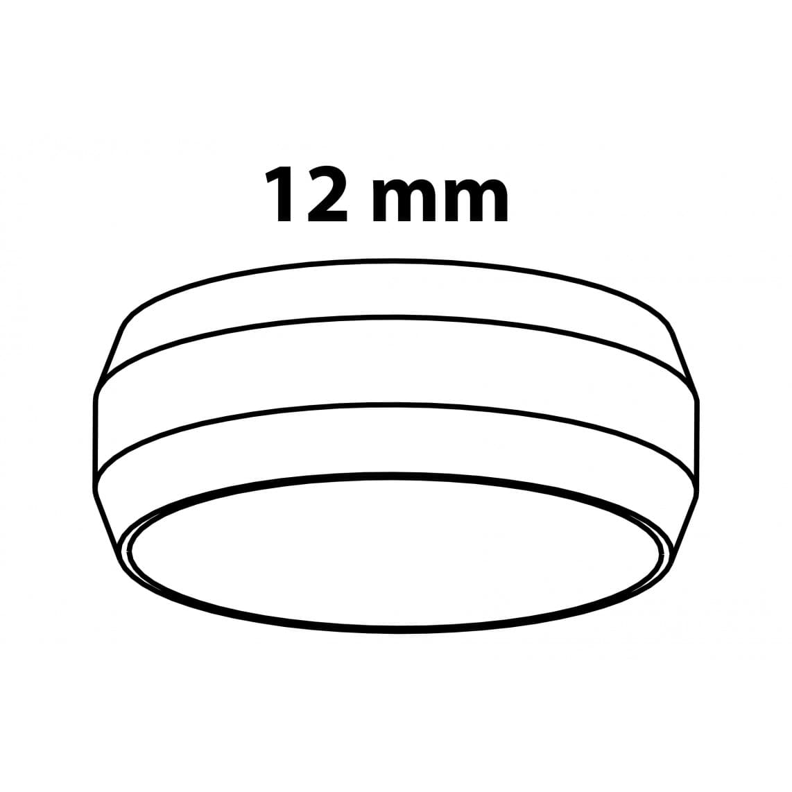 989461217 CU anneau de compression, vierge, 12 mm, raccord à serrer pour tube en cuivre (5x)