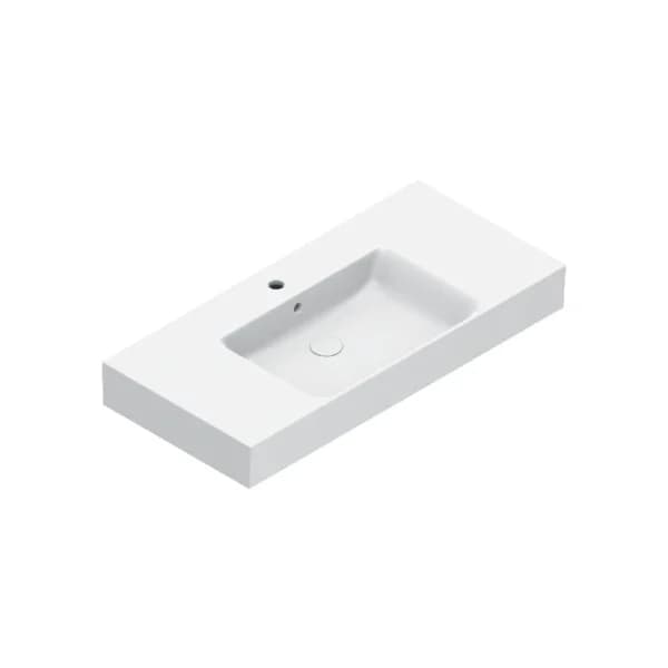 VASQUE A POSER PREMIUM 60 CATALANO CATAGLAZE+ SANS PLAGE ROBINET/TROP-PLEIN BLANC